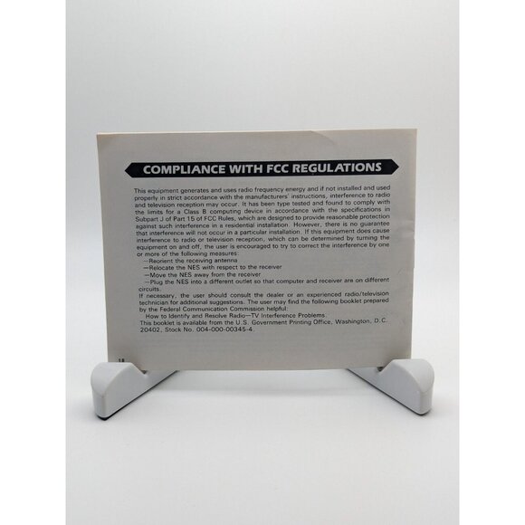 Ninja Gaiden (Nintendo NES, 1988) Booklet Manual ONLY Authentic - Picture 2 of 6